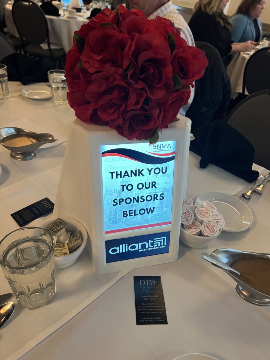 BNMA Welcome centerpiece